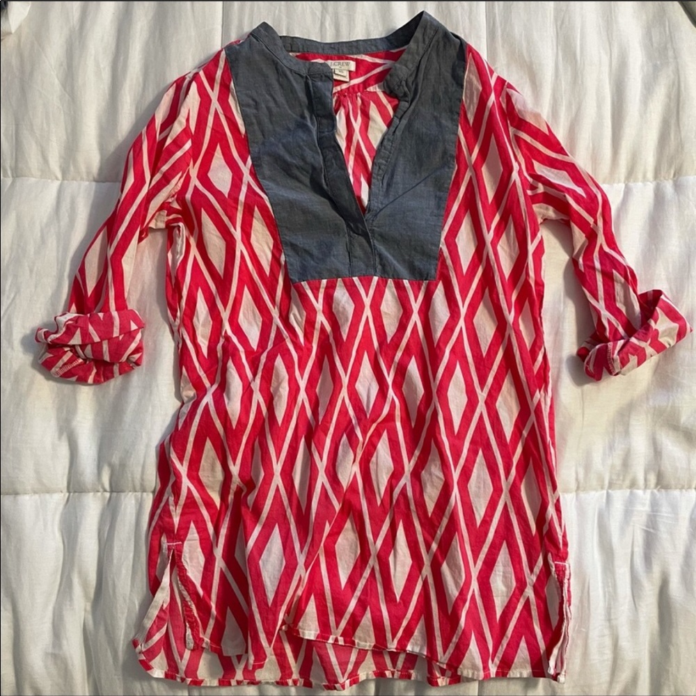 Chambray Tunic Coverup